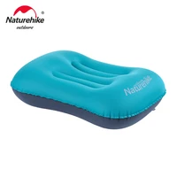Naturehike Inflable Almohada de Viaje Cuello Almohada de Aire saco de Dormir Que Acampa Gear Fast Portable TPU NH17T013-Z