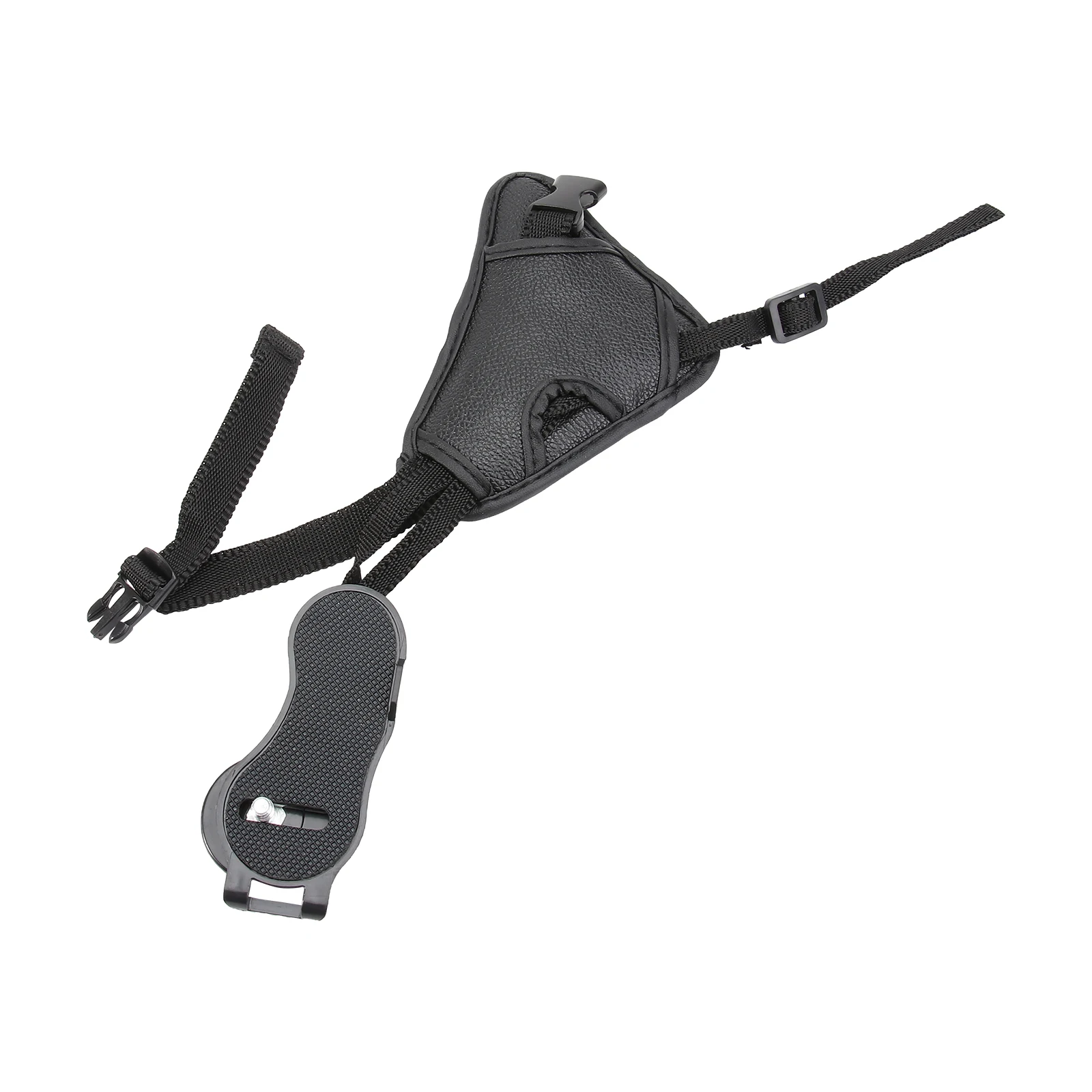 

Adjustable Wrist For Dslr With Tripod Screw Adapter Protective Grip Lanyard Wrap Cuff Band Secure Hold Photography