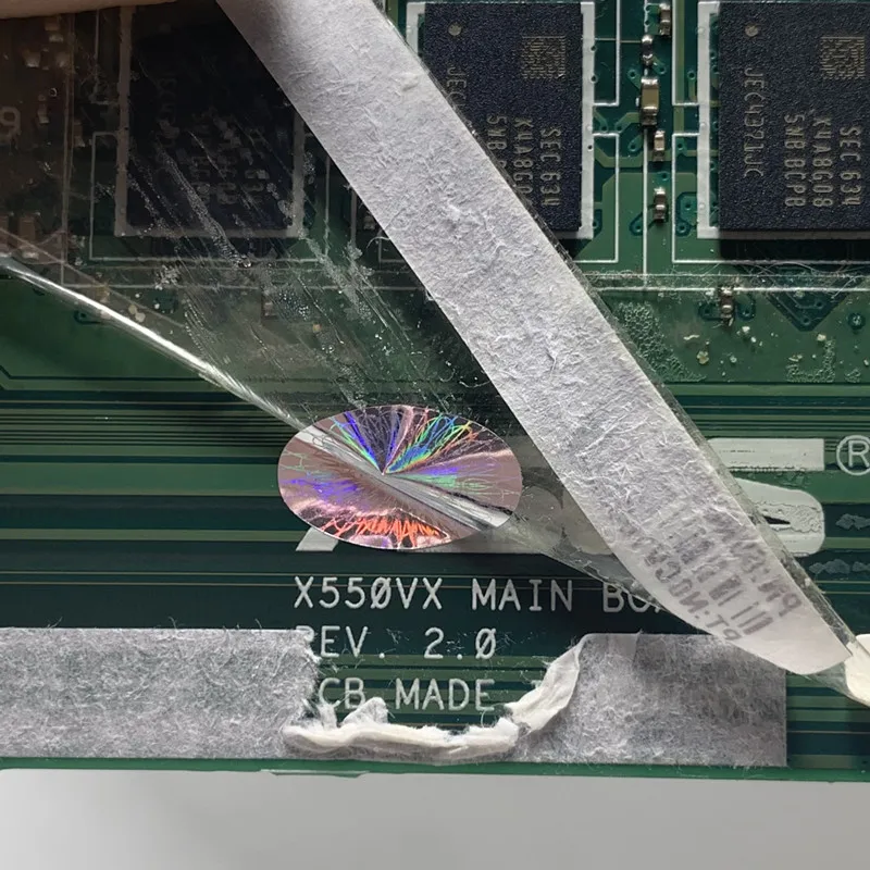 X550VX REV.2.0 Per Asus Con SR2FQ I7-6700HQ CPU Mainboard N16P-GT-A2 Scheda Madre Del Computer Portatile 100% Completamente Testato Funziona Bene