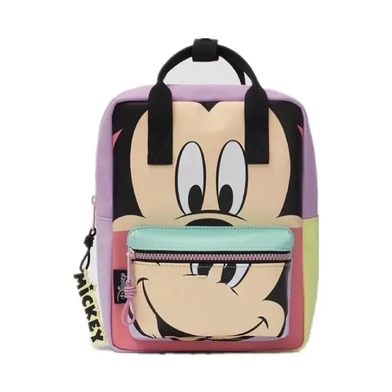 New Disney Mickey Mouse Children\'s Anime Bag mickey Bacpack Cartoon Donald Duck Backpack School Bags Kids Small Travel Bag Gifts