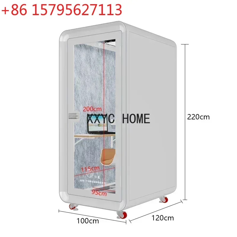 

Звукоизоляционная кабина для дома, мобильная студия звукозаписи, анэхоичная комната, кабина для пения, звукоизолирующий бокс