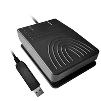 Interruptor de Control de Pedal USB, alfombrilla de juego para PC, adaptador de ratón y teclado preprogramado USB para ordenador, cadena Multimedia, imagen de ultrasonido