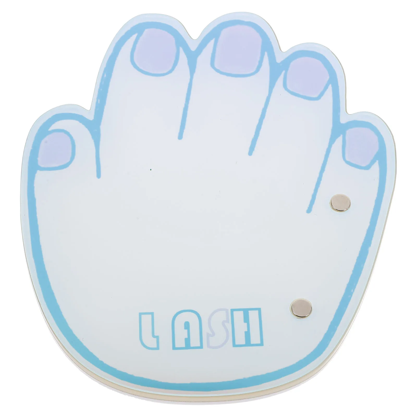 

Magnetic Lash Extension Platform Acrylic Eyelash Board False Eyelash Cleaning Tool Portable Lash Tray Organizer Beauty