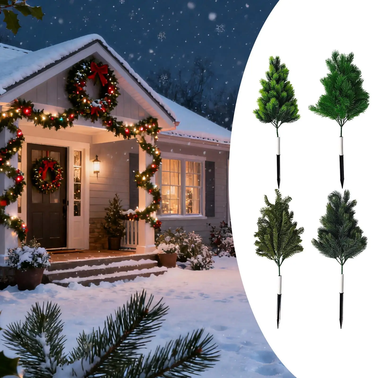 شجرة توبياري صناعية نبات صناعي للفناء الخلفي للشرفة الداخلية والخارجية #4