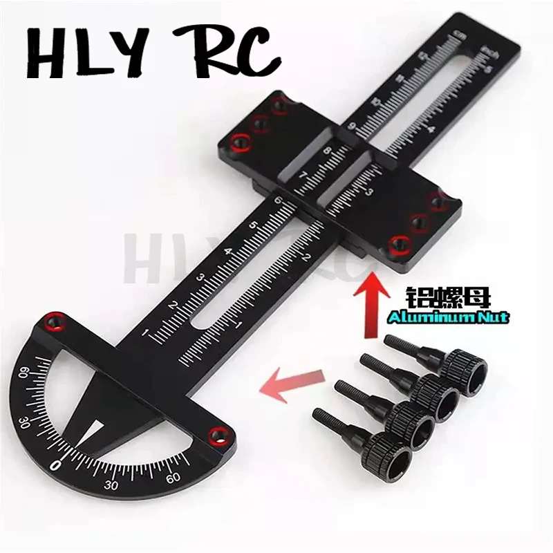 

1 Set Black Metal Shock Synchronizer For Axial SCX10 Traxxas TRX-4 Tamiya HSP RC Car Parts Tools