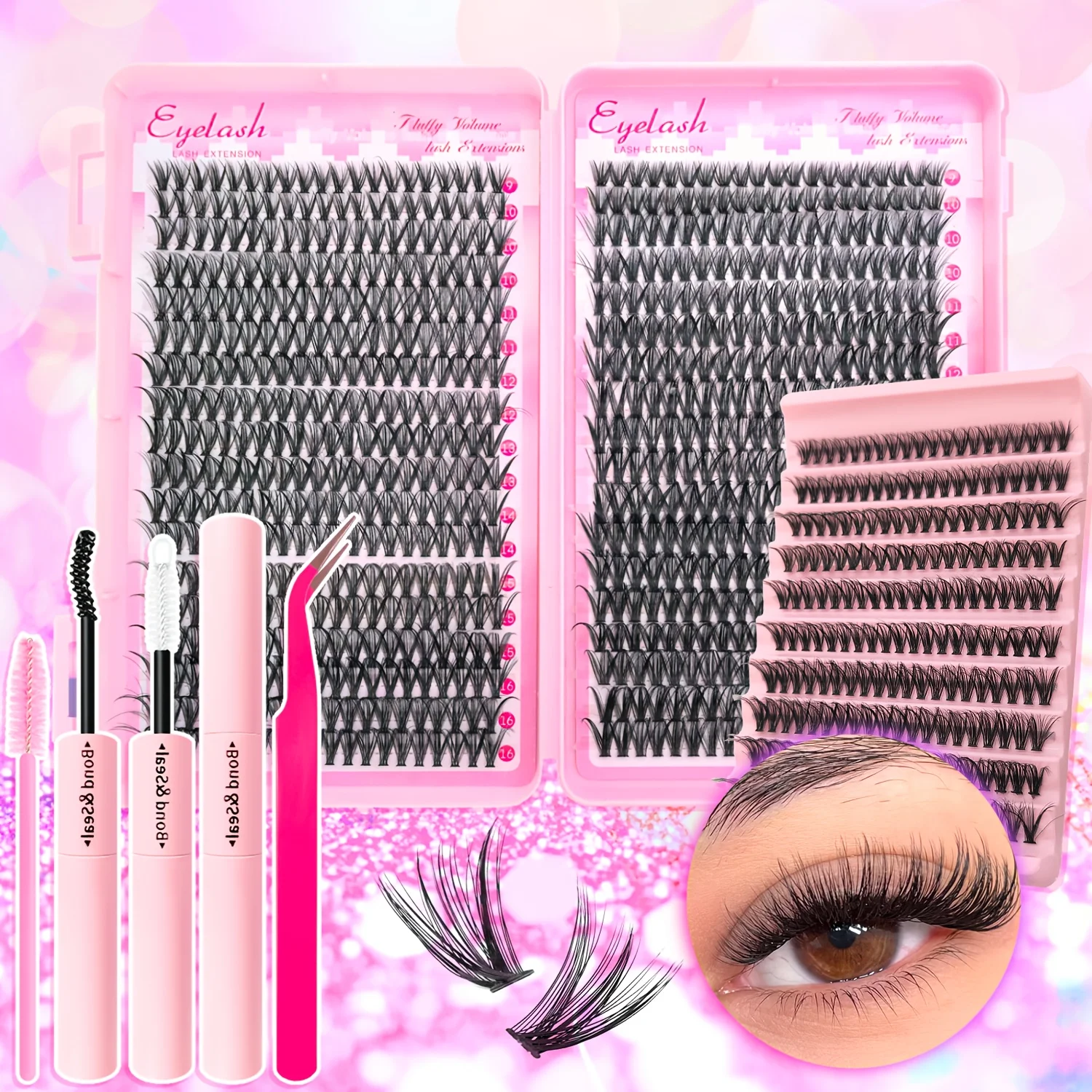 720/200pcs Eyelash Extension K - Lash Extension Tweezers recension och pris