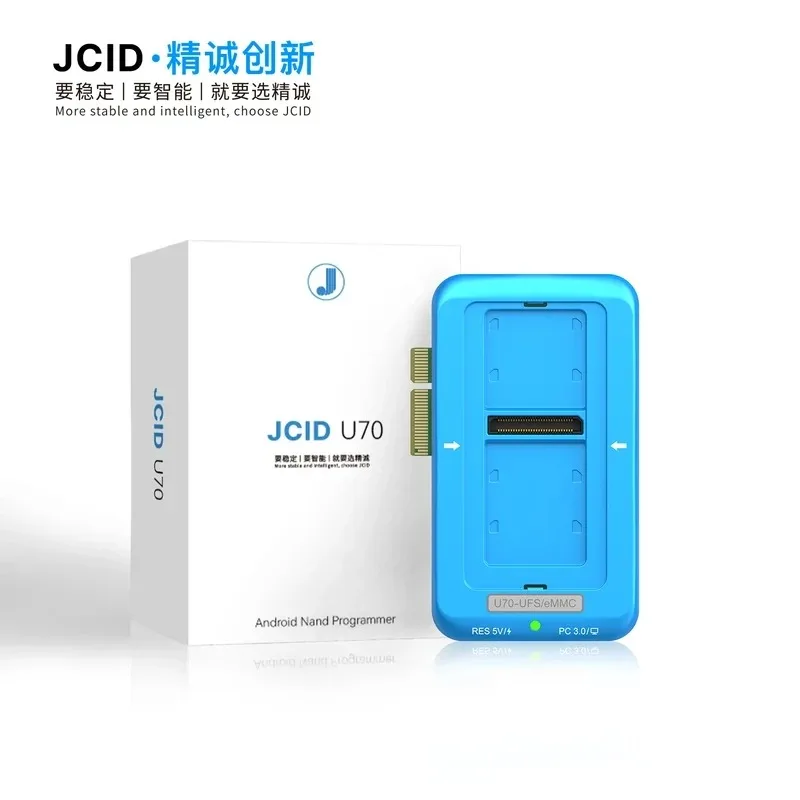 JCID JC U70 Gen2 UFS-Programmiergerät für Android-Handys, Nand-Flash-Reparaturwerkzeuge, UFS eMMC ISP Lese- und Schreibgerät, Nand-Flash-Programmierer-Kit – Detail 10