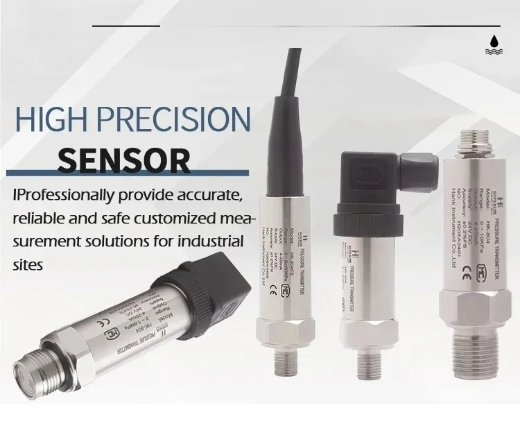 Hank LCD Display Double Flange Differential Pressure Transmitter Flange Liquid Level Transmitter