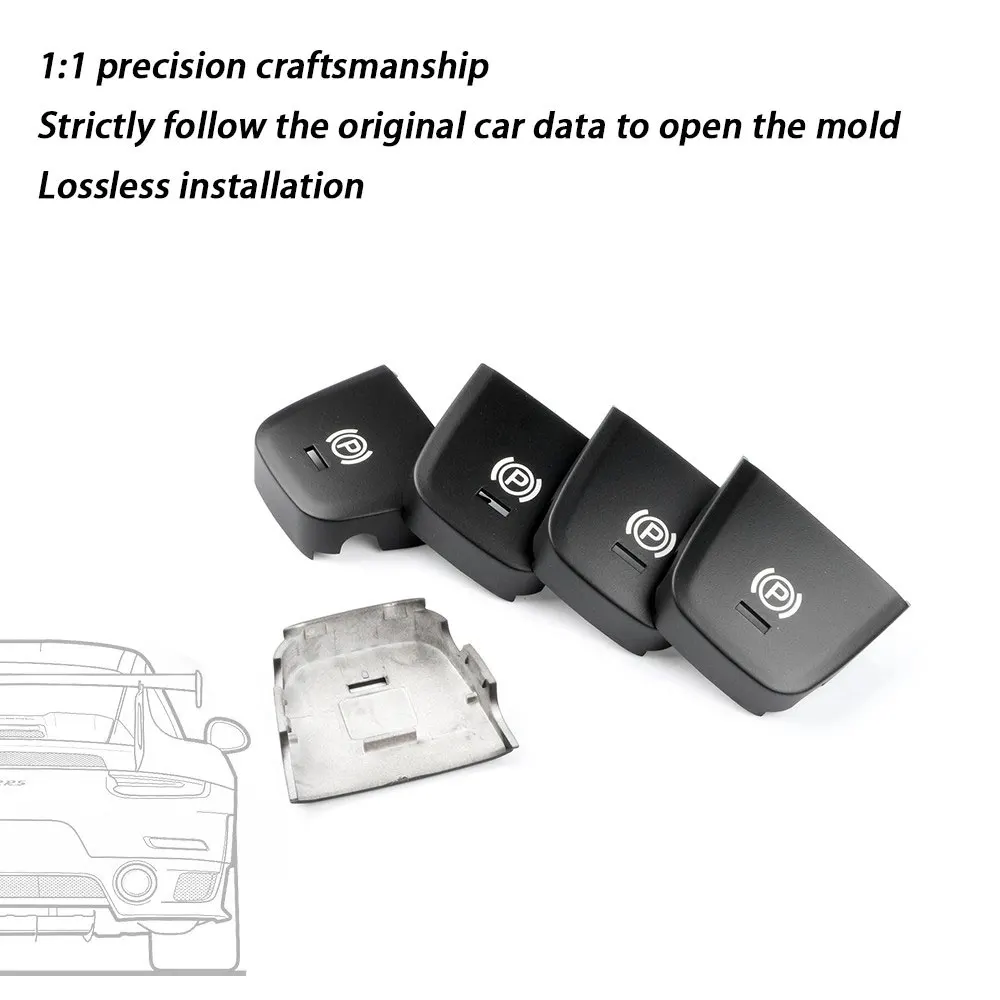 

For Porsche Macan 2014 2015 2016 2017 2018 2019 2020 2021 Electronic Parking Brake Switch Auto P Button Switch Cover