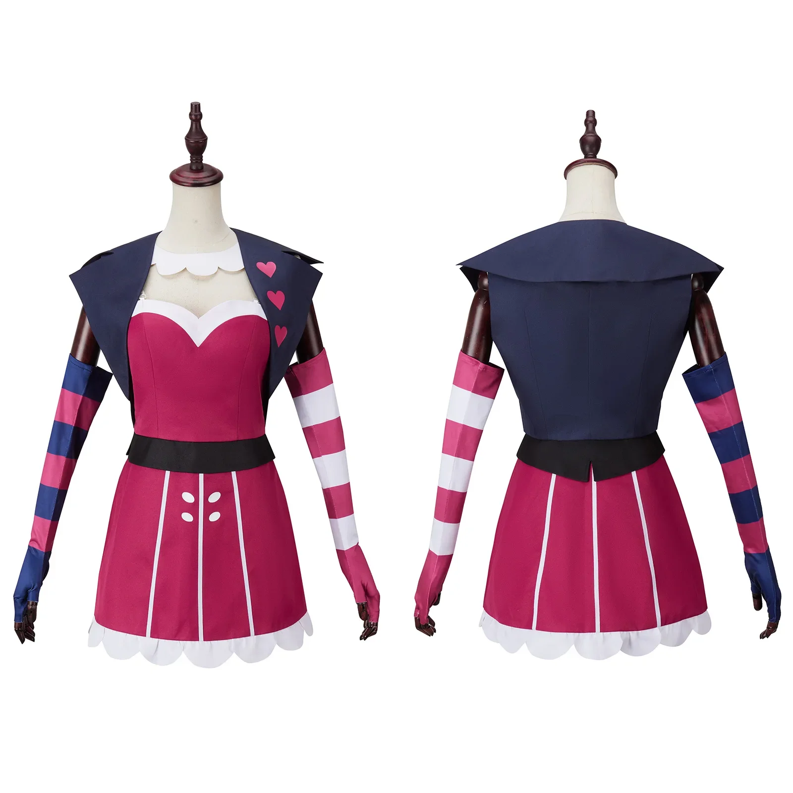 

Hotel Velvet Cosplay Costume Fantasy Uniform Dress with Gloves Prop Full Set Anime Velvette Clothes for Woman Halloween Suit