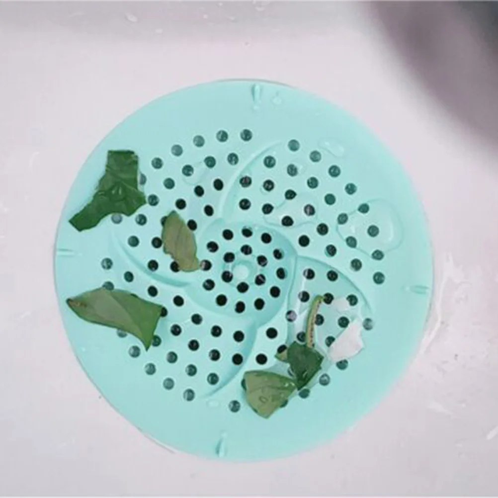 

2pcs Silicone Sink Plug Drain Cover Strainer Pad For Kitchen Bathroom Cockroach Odor Blocker Strong Adsorption Bathtub