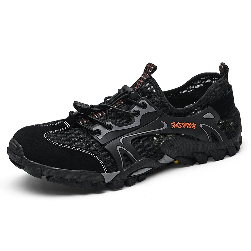 Men Quick Dry Barefoot Aqua Shoes Breathable Mesh Wading Hiking Sneakers Non Slip Outdoor Beach Water Sandals