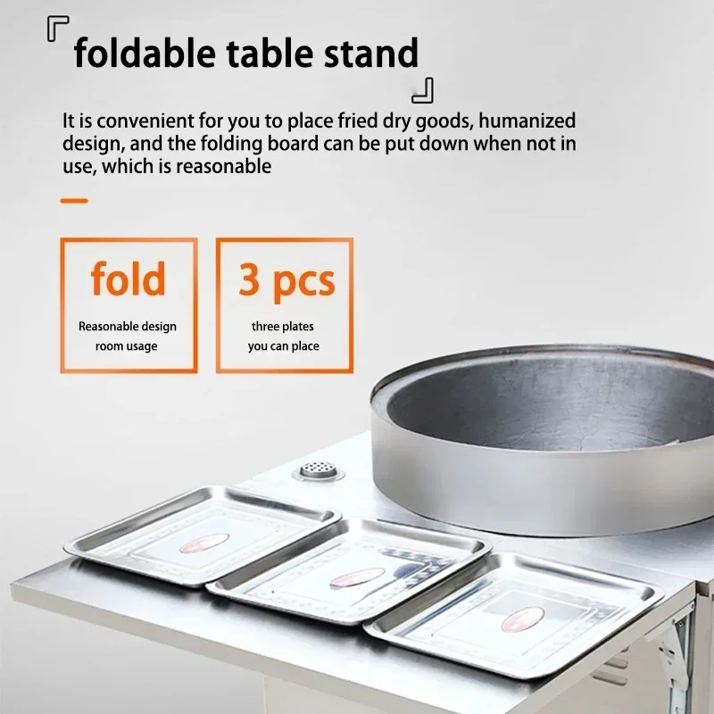 Aparatos comerciales, máquina tostadora Vertical, máquina comercial de castañas fritas a Gas, máquina multifuncional de castañas fritas con azúcar