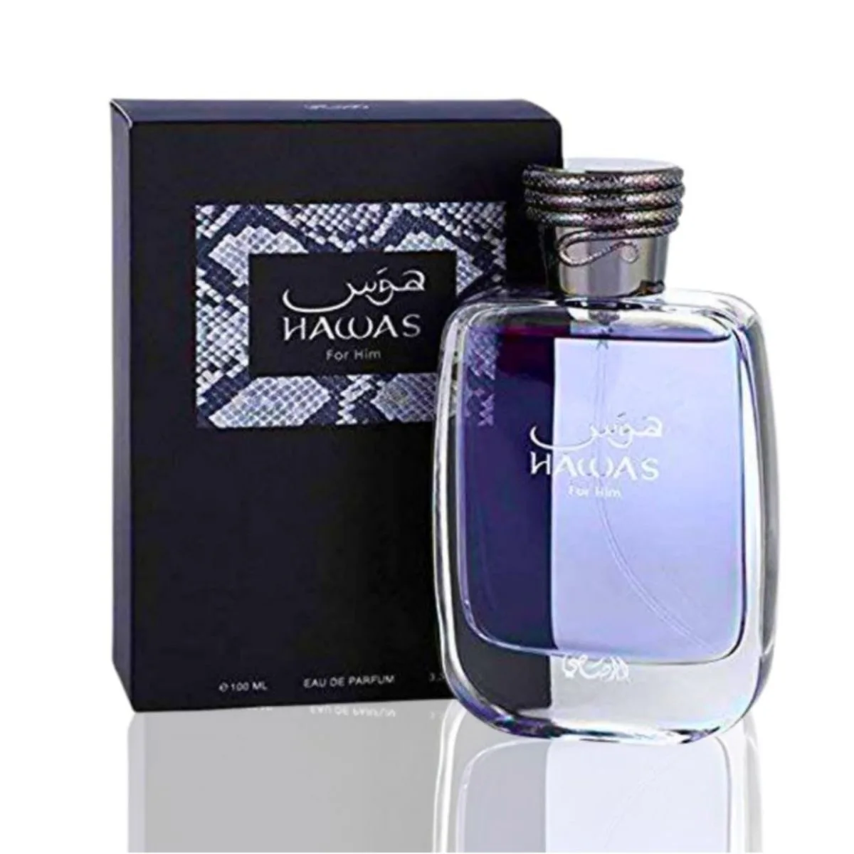 

Hawas for Men Eau De Parfum Spray 3.33 Ounce Fragrance, Lightweight and durable