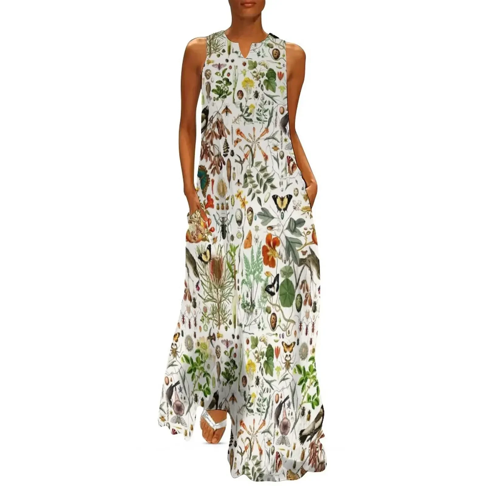 

Biology 101 Long Dress Woman fashion birthday dress loose women's dress women evening