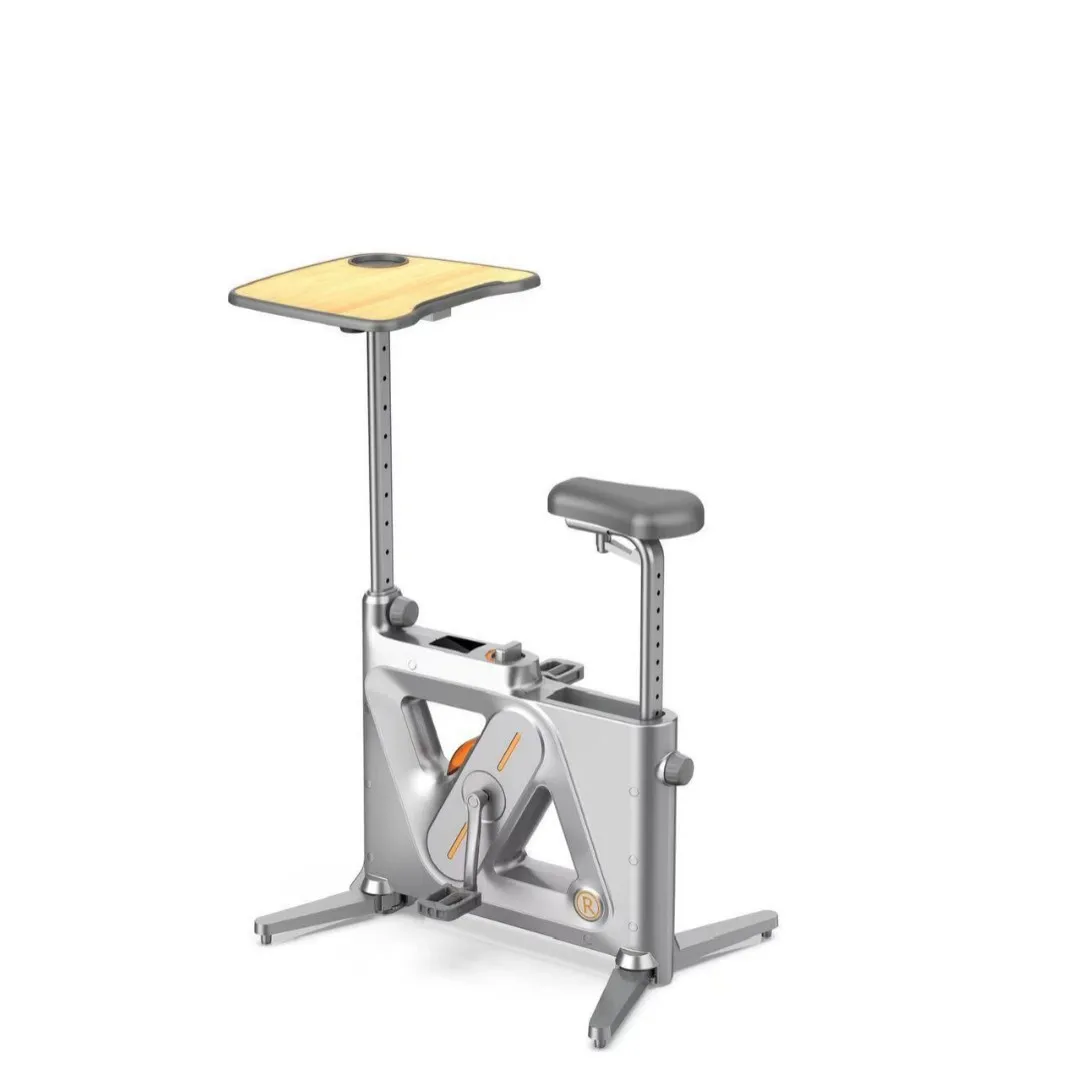 Dynamic exercise bike Table board Exercise bike Folding bicycle Indoor cycling Bike Multifunctional vertical exercise machine