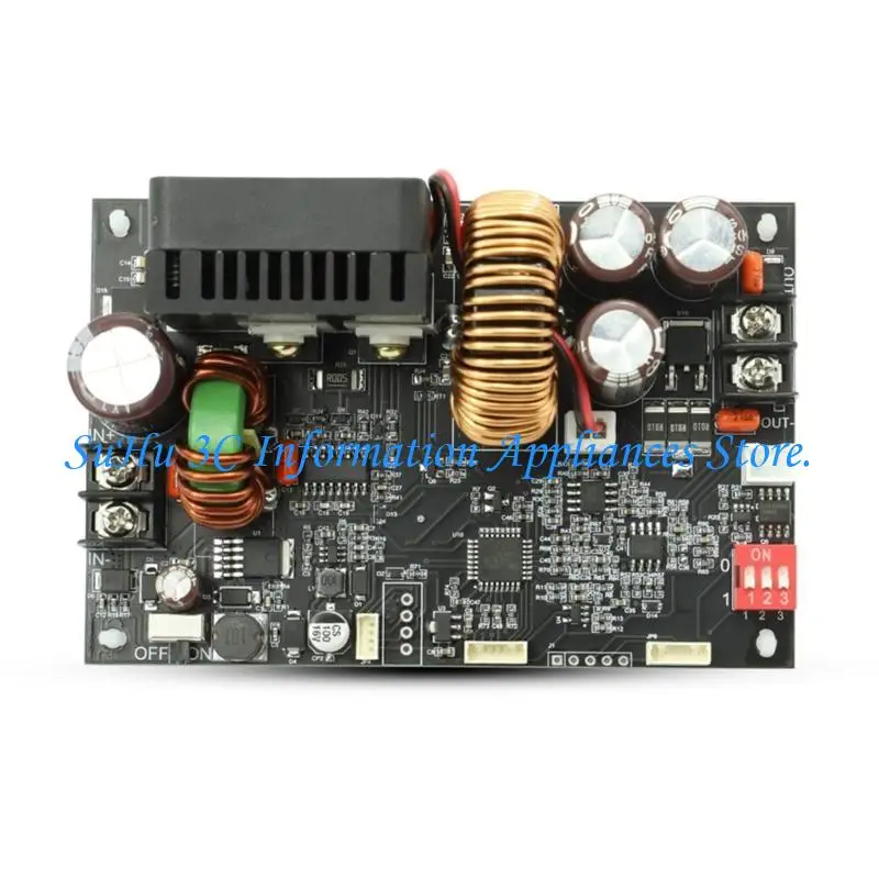 

XY6020L DC-DC 20A 1200W Понижающий преобразователь 6-70 В в 0-60 В Модуль питания