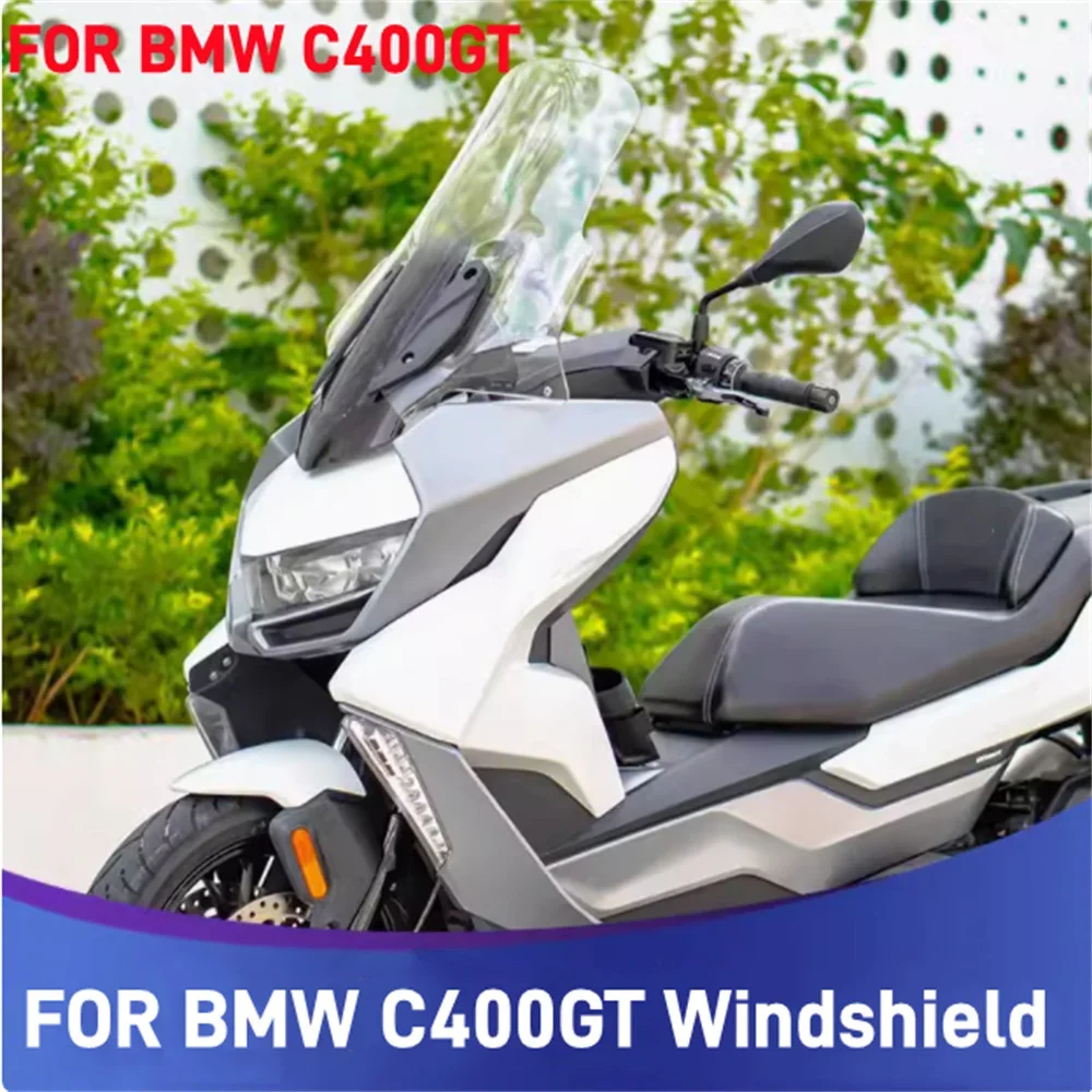 For BMW C400GT windshield modification C400GT enlarged windshield front gear accessories windproof accessories