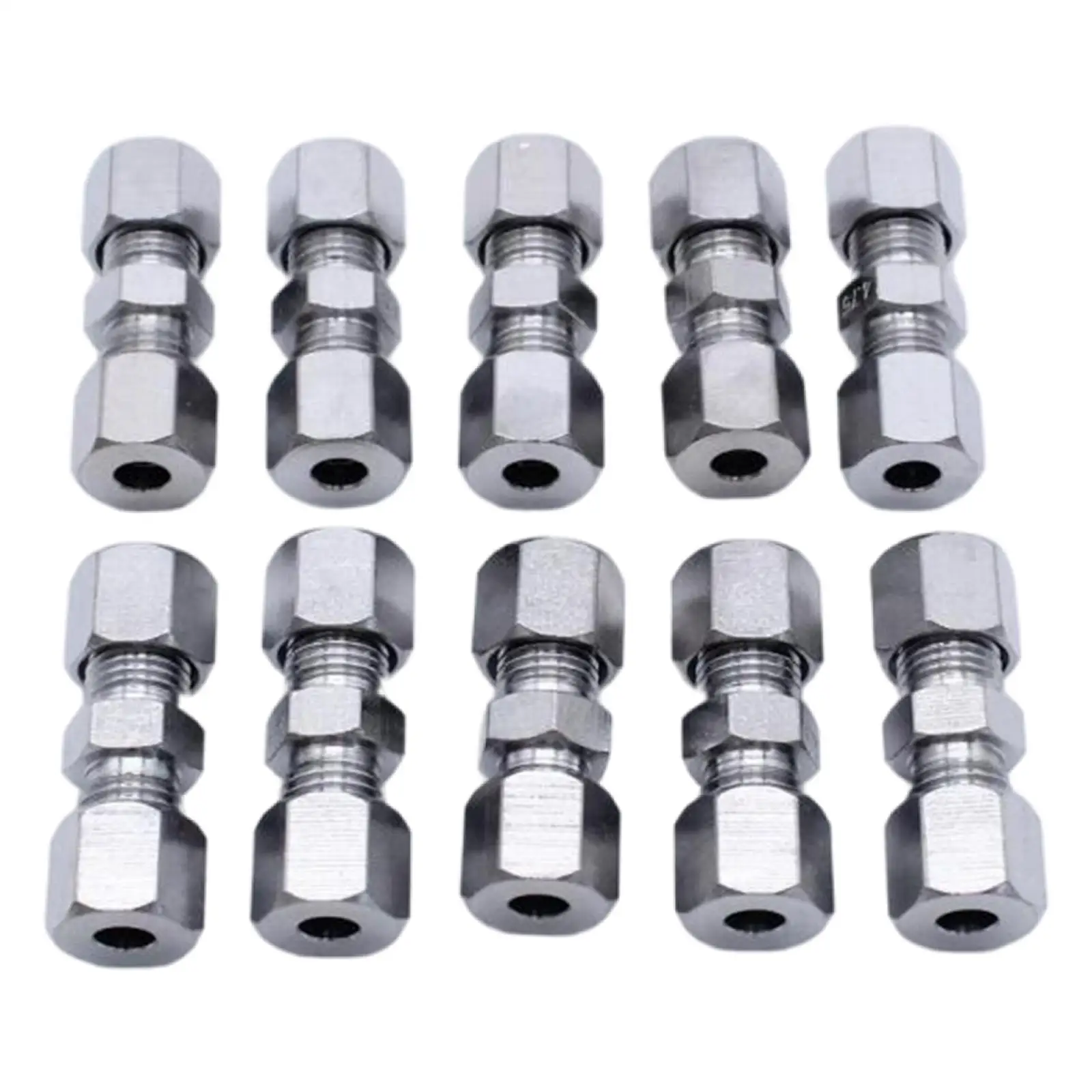 Brake Line Connector 3/16 Inch Compression Union for 3/16 Inch Tube