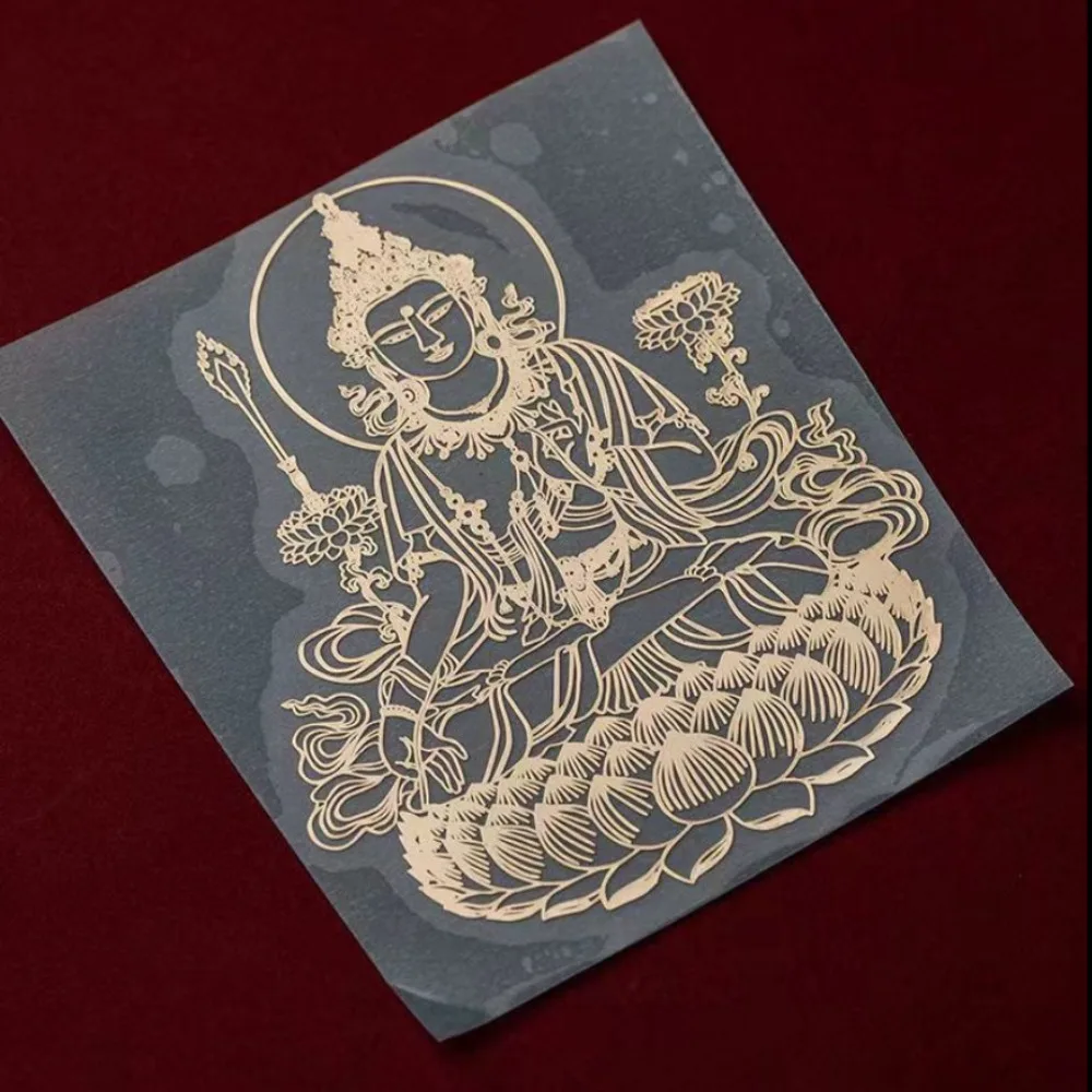 

DIY Будда Буддийская наклейка Lucky Charm Китайский зодиак чехол для телефона наклейки китайская мифология наклейка для мобильного телефона телефон