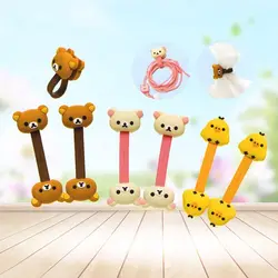 1Pc Cable Organizer Winder For iPhone 5 5s For Samsung Galaxy S4 S5 Manage Headphone Cartoon Cute Organizer Manage Headphone