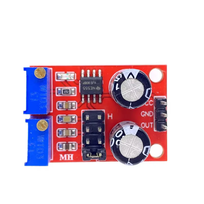 5pcs NE555 Adjustable Frequency Duty Cycle Square Wave Pulse Generator for Stepper Motor Driver Arduino