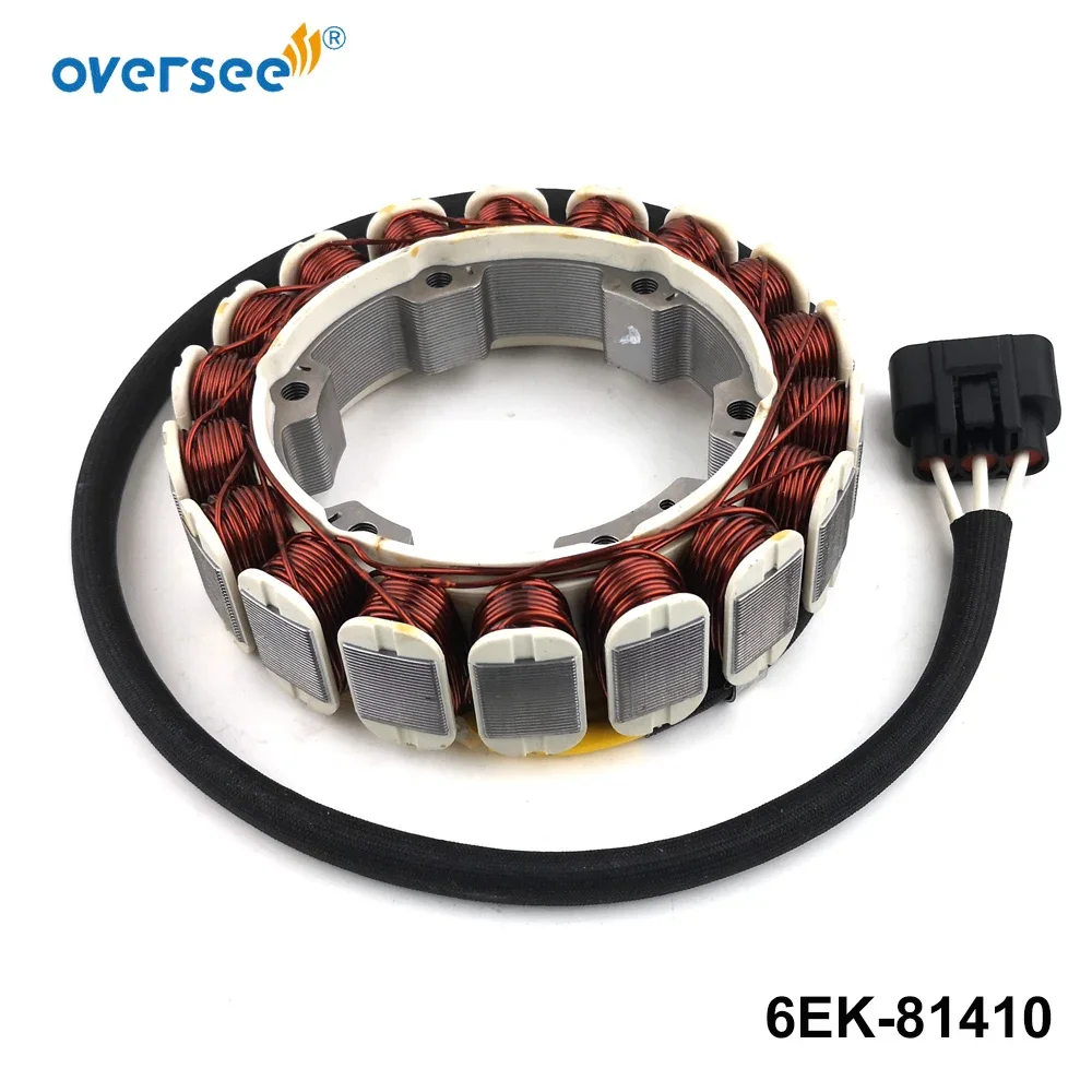 6EK-81410 Stator for Yamaha 115HP 2 Stroke Outboard Engine 6EK-81410-00-00