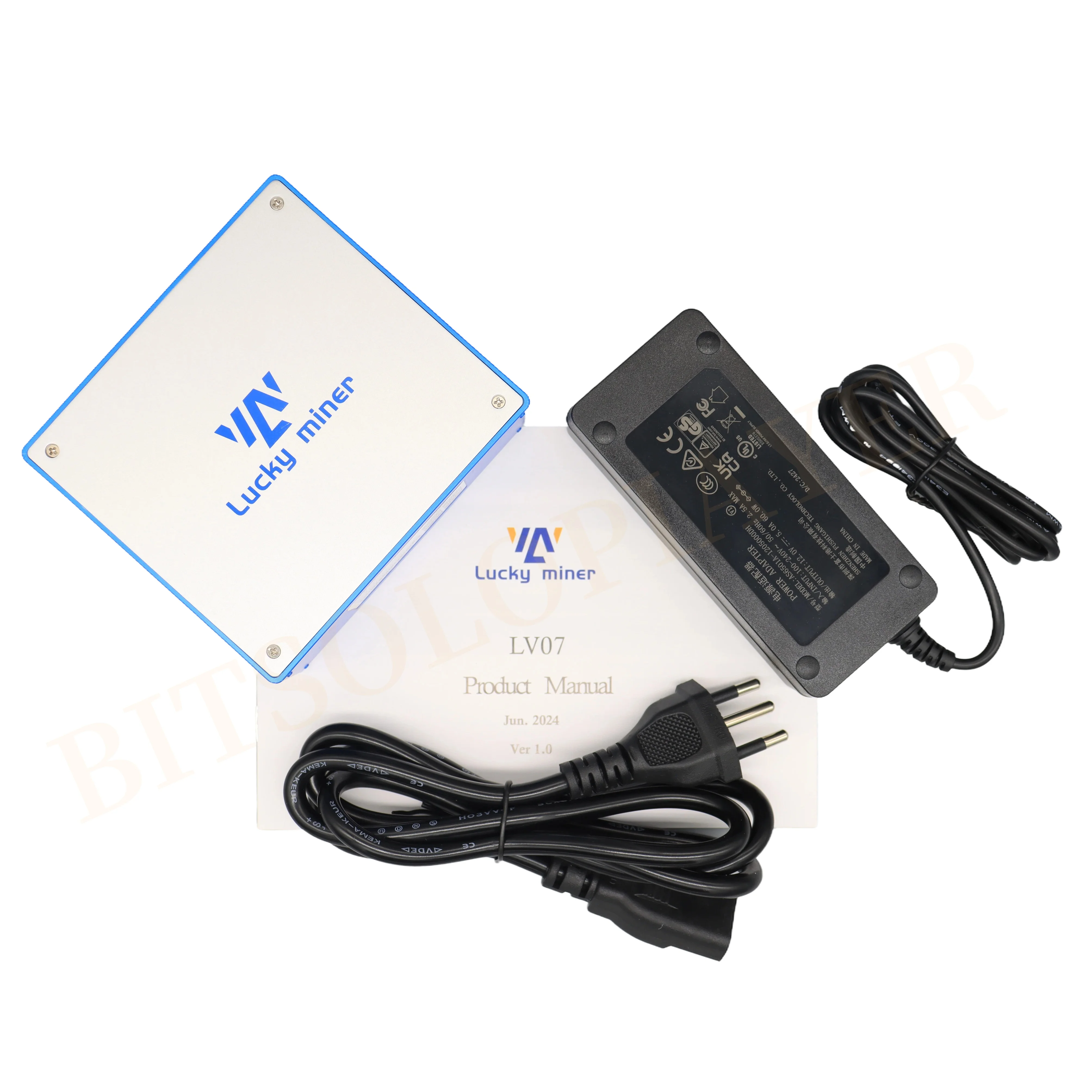 bitcoin mijnwerker Lucky Miner LV07 1TH/S 26W SHA-256 Algoritmus Crypto Solo Asic Cryptocurrency-mijnwerkers