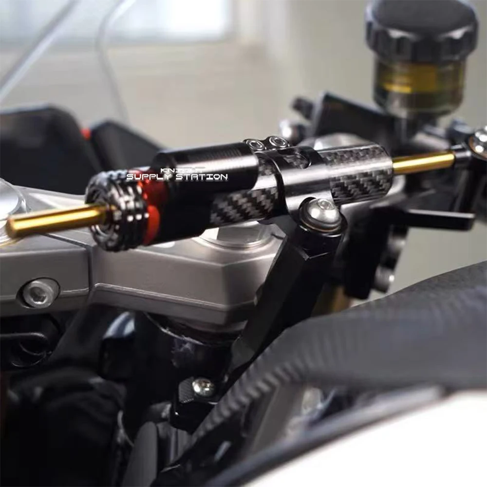 CFMOTO 450SR 450 SR 2021 2022 2023 オートバイアクセサリー調整可能なステアリングダンパースタビライザー取付