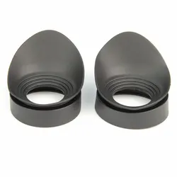 2 unidades de 40mm de diámetro Protector ocular de goma, binoculares, microscopio