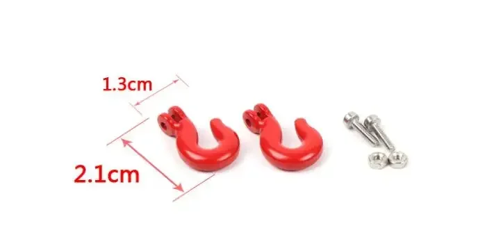 1/10 RC model climbing car trailer tow hitch hook pull hook iron chain hook for TRAXXAS 1/10 MAXX truck