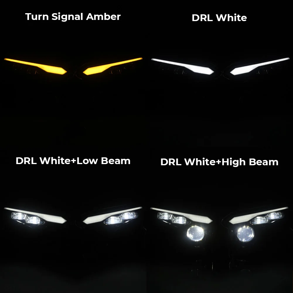 For Polaris XPEDITION ADV XP NorthStar Ultimate Premium 2024-2026 12V 65W UTV LED Head Lights Super Bright Hi/Lo Beam Head Lamp