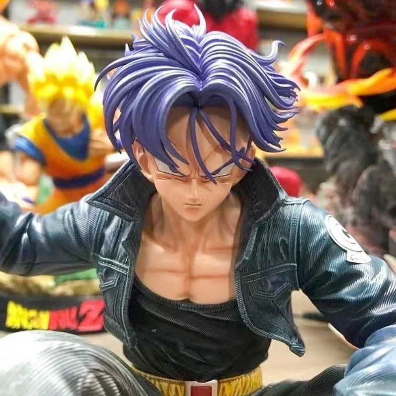 Dragon Ball Z Anime Figure Trunks Action Figurine Super Saiyan Gk Pvc Statue Model Decoration Collection Toy Doll Christmas Gift