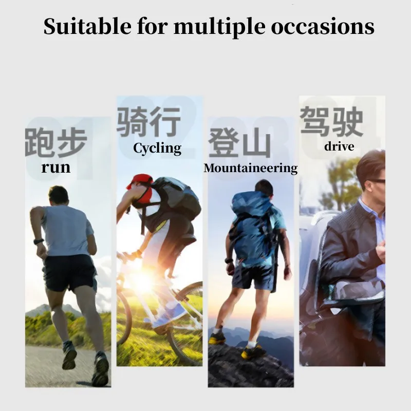 New Kawasaki Motorcycle Glasses Men\'s Driving Camping Hiking Fishing Polarized Sunglasses Outdoor Sports UV400 Bicycle Glasses