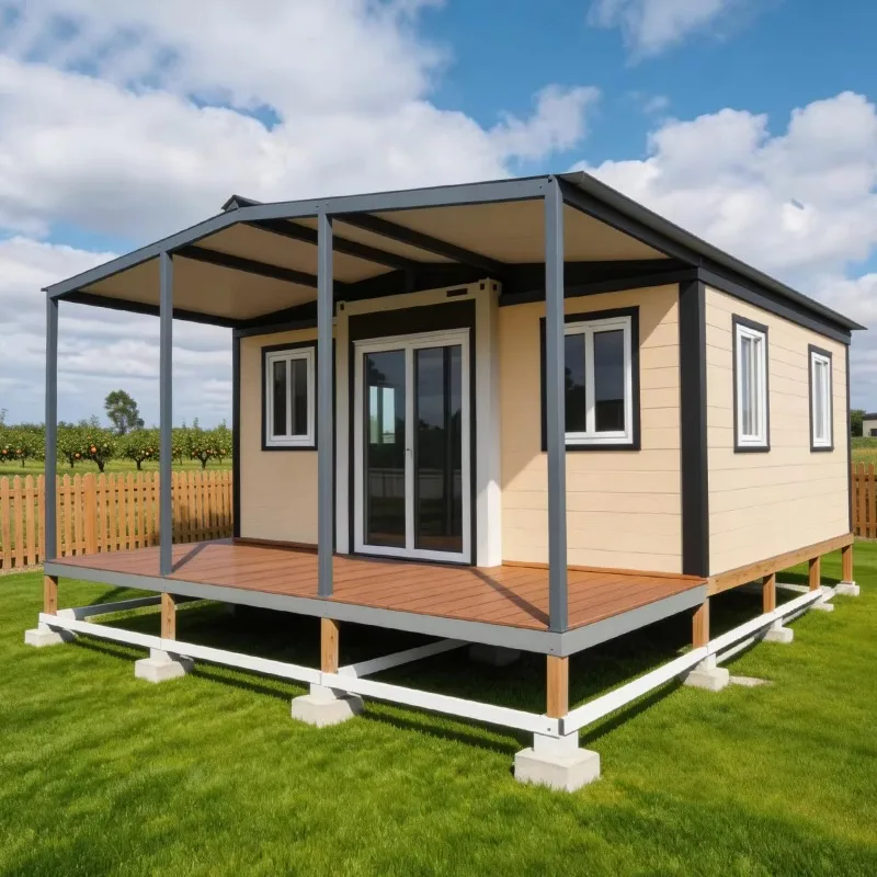 40FT Expandable Container House Ready Made Living Prefabricated Villa with 3 Bedroom Prefab Portable Mobile Tiny Home