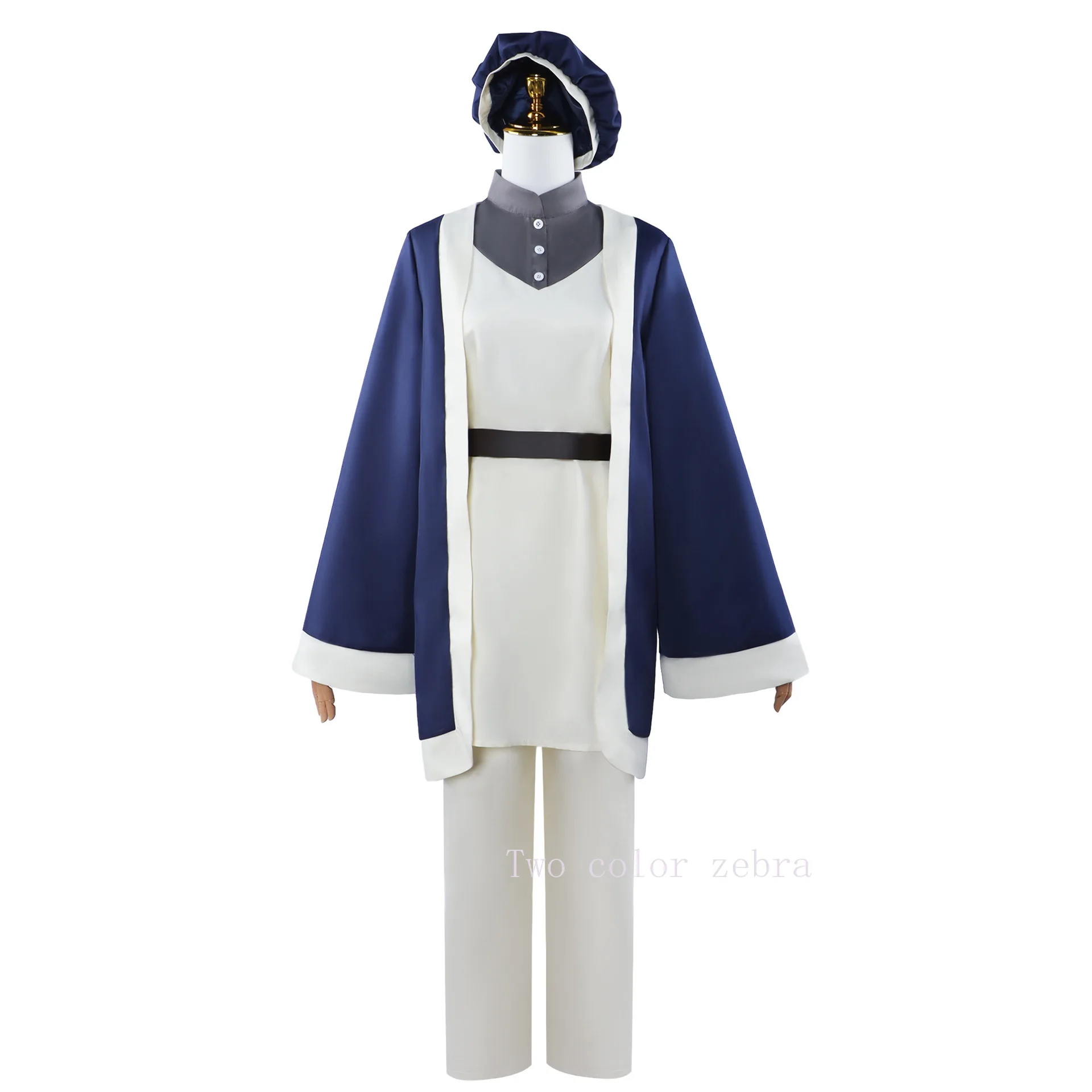 Falin Touden Cosplay Costume Anime Delicious Dungeons Meshi Dress Wig Cloak Tops Pants Hat Halloween Christmas Party Uniform