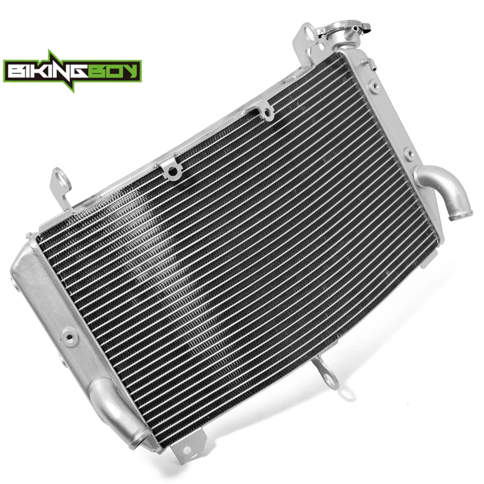 BIKINGBOY для Yamaha MT-10 MTN1000 16 17 18 19 20 21 FZ10 2017, радиатор охлаждения двигателя, водяной охладитель, сердечник из алюминиевого сплава