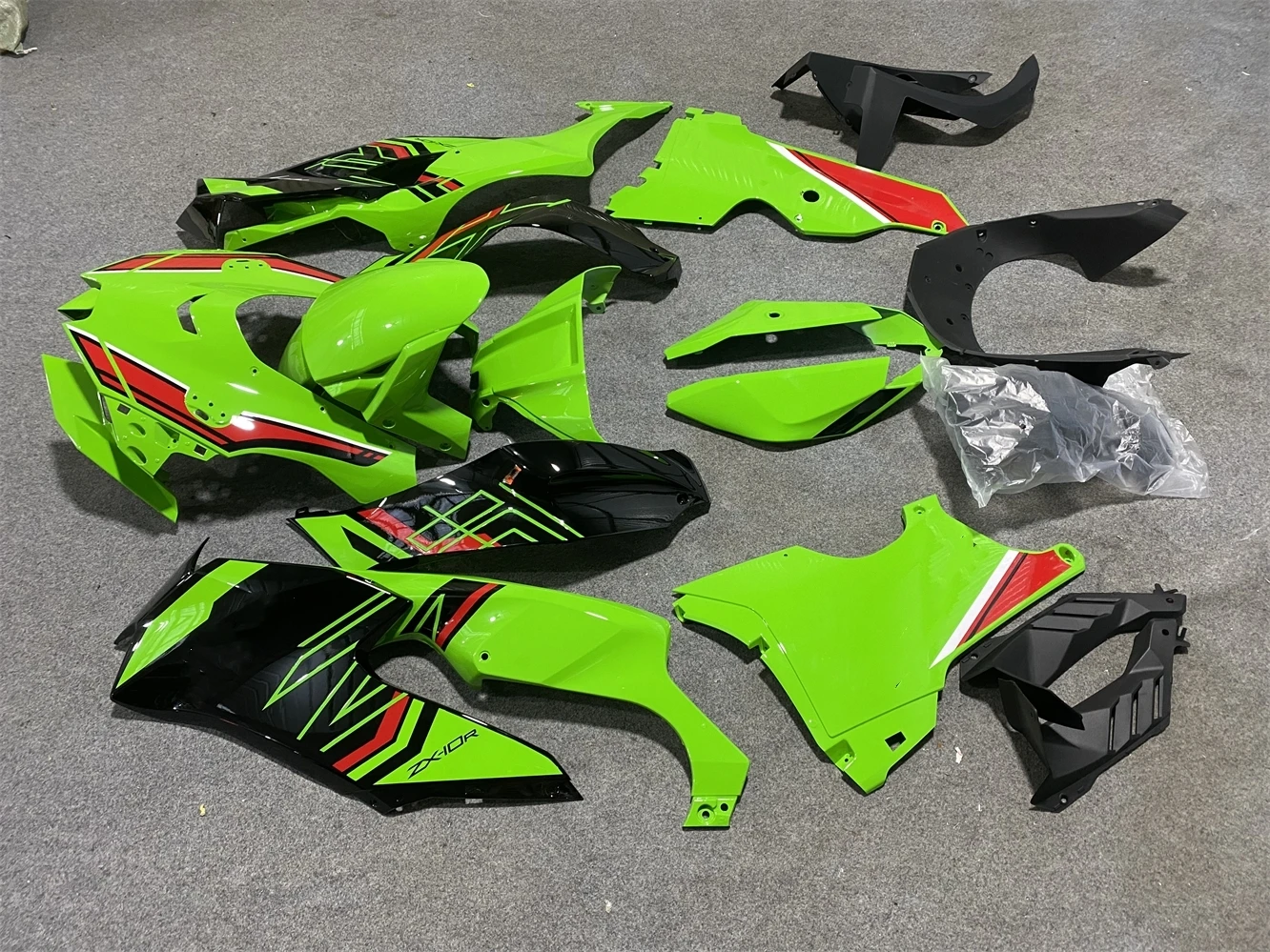 New ABS Whole Motorcycle Fairings Kit fit for  ZX-10R ZX10R zx 10r 2021 2022 2023 Bodywork full fairing kit set black green