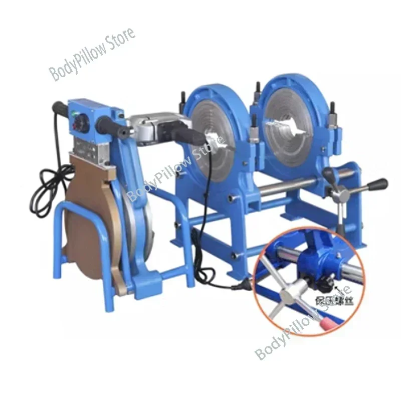 PE90-250 Hand Push Type Butt Welding Machine PE Fusion Welding Machine Pipe Hot Melt Machine Precision PE Butt Fusion Welder