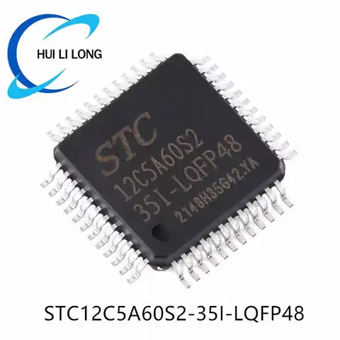 STC12C5A60S2 STC12C5A60S2-35I STC 12C5A60S2 LQFP44 Enhanced 1T 8051 Microcontroller MCU IC Controller Chip 12C5A60S2-35I-LQFP44