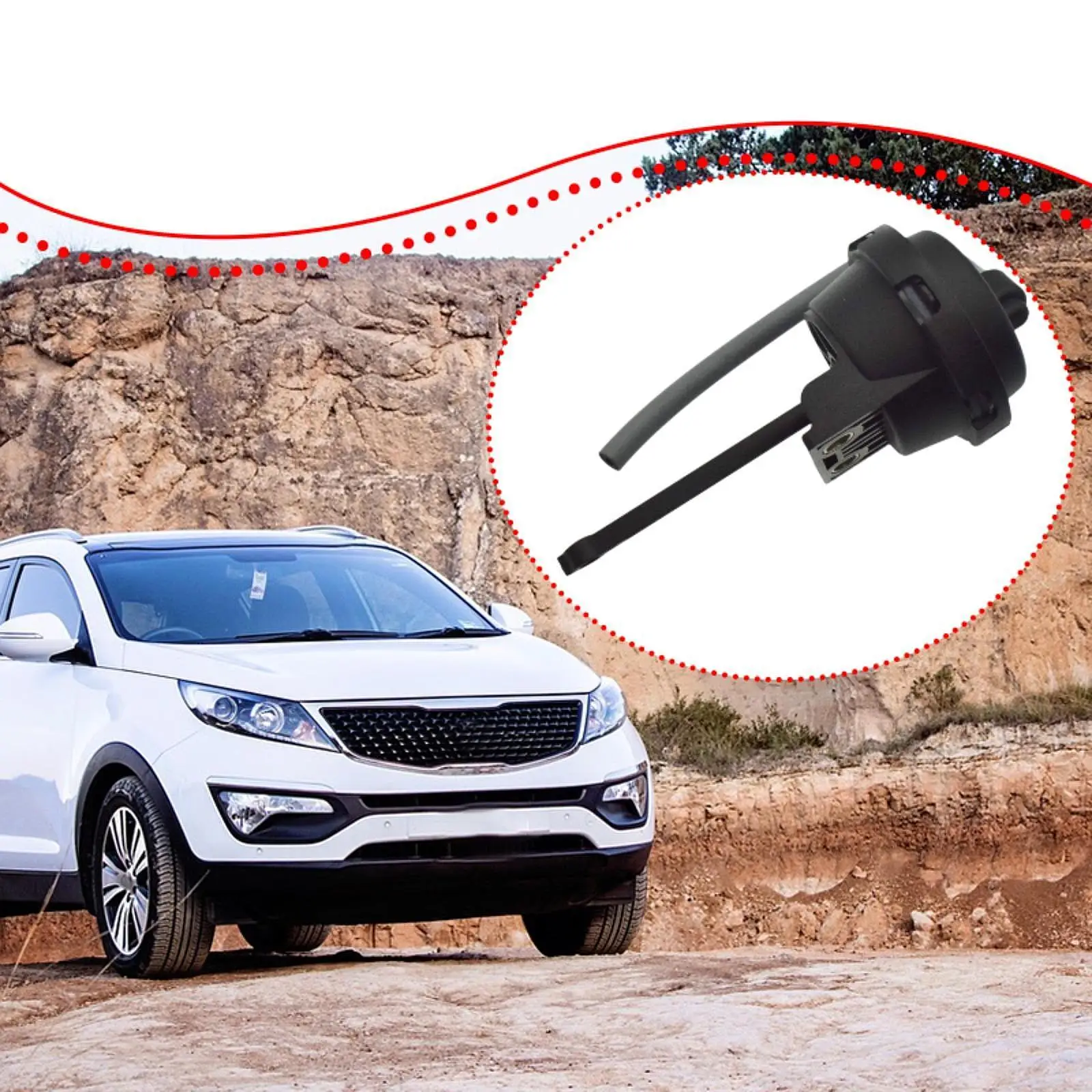 مشغل حاجب مشعب السحب 28321-2G000 مشغل مدخل احترافي موثوق به لشركة Hyundai Sonata 2.4L 2359cc L4 Dohc 08 - 10