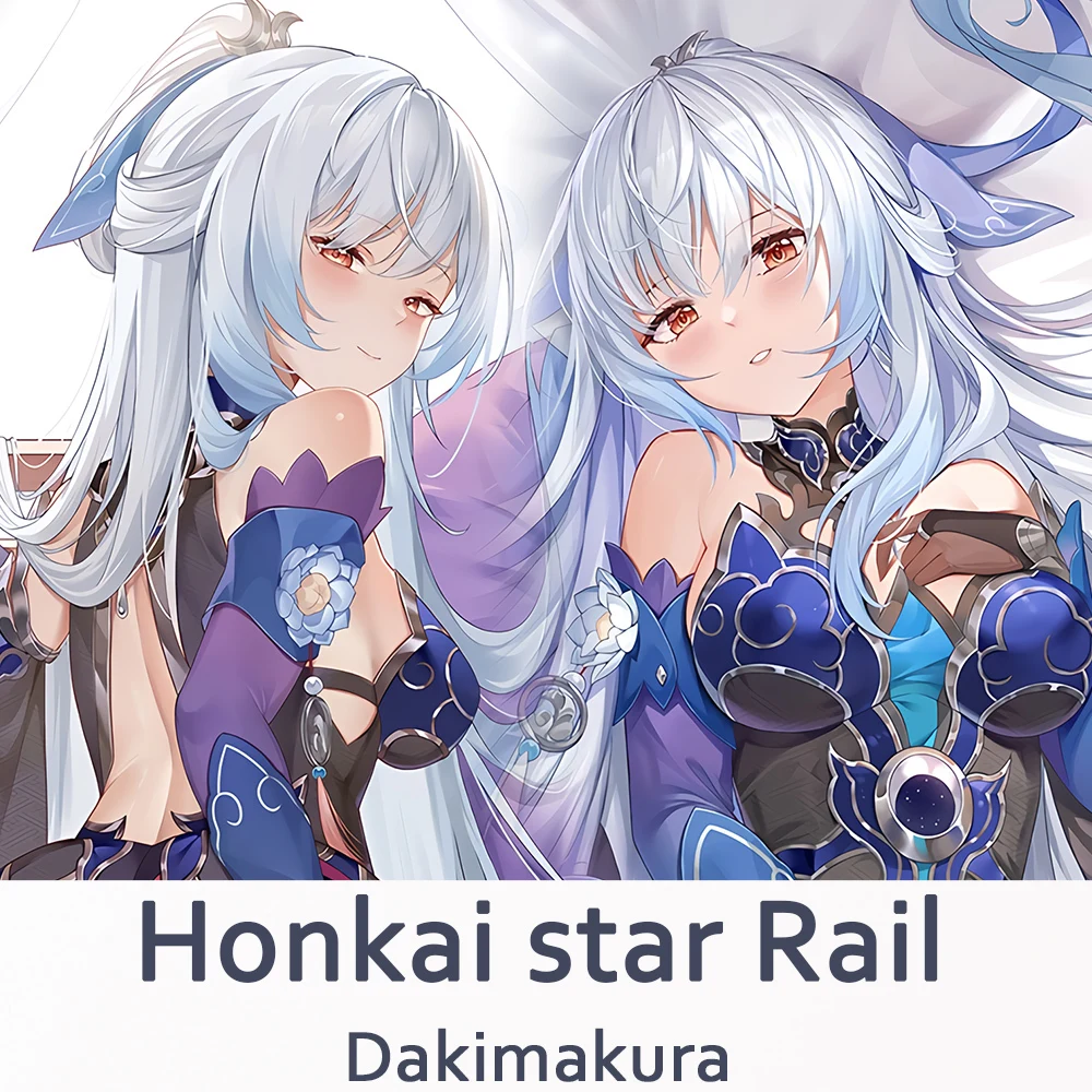 

Honkai Star Rail Jing Liu Dakimakura 2WAY Hing Body Case Anime Jingliu Pillow Cushion Cover Xmas Gifts