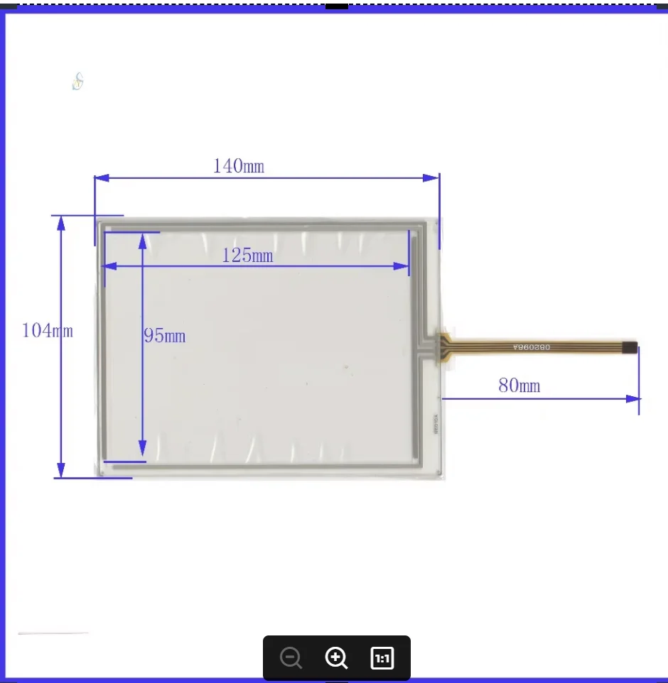 

ZhiYuSun M6010A 144*104 NEW 6 inch 144mm*104mm 4 wire Universal LCD Touch Screen Panel Digitizer CAR GPS this is compatible