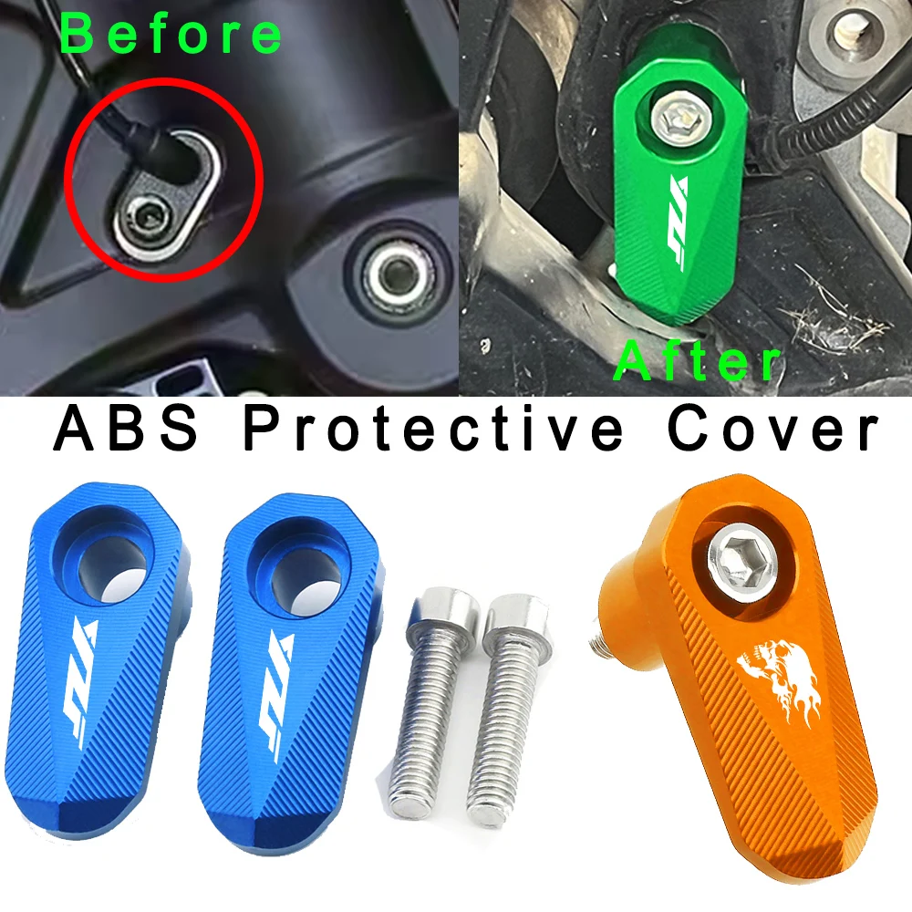 

6 Colors For Yamaha YZF YZF-R1 YZF-R3 YZF-R7 R1 R3 R7 Motorcycle Front Rear Wheel ABS Sensor Protection Accessories