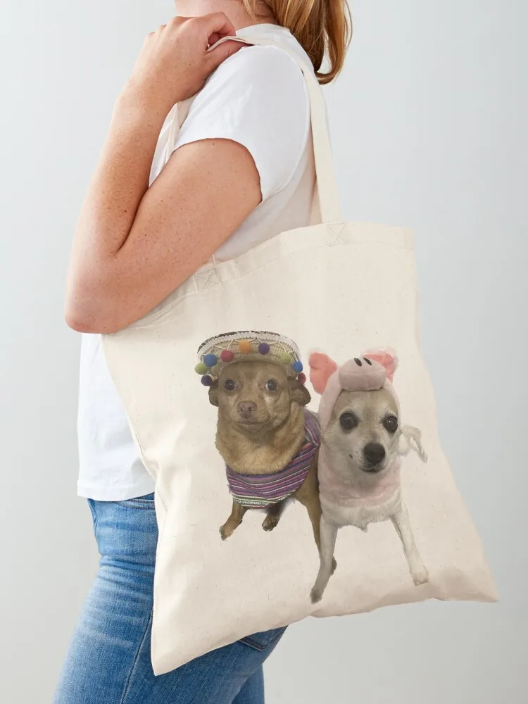 

Saludos Amigos Tote Bag cute pouch bag free delivery bags Shopper bag