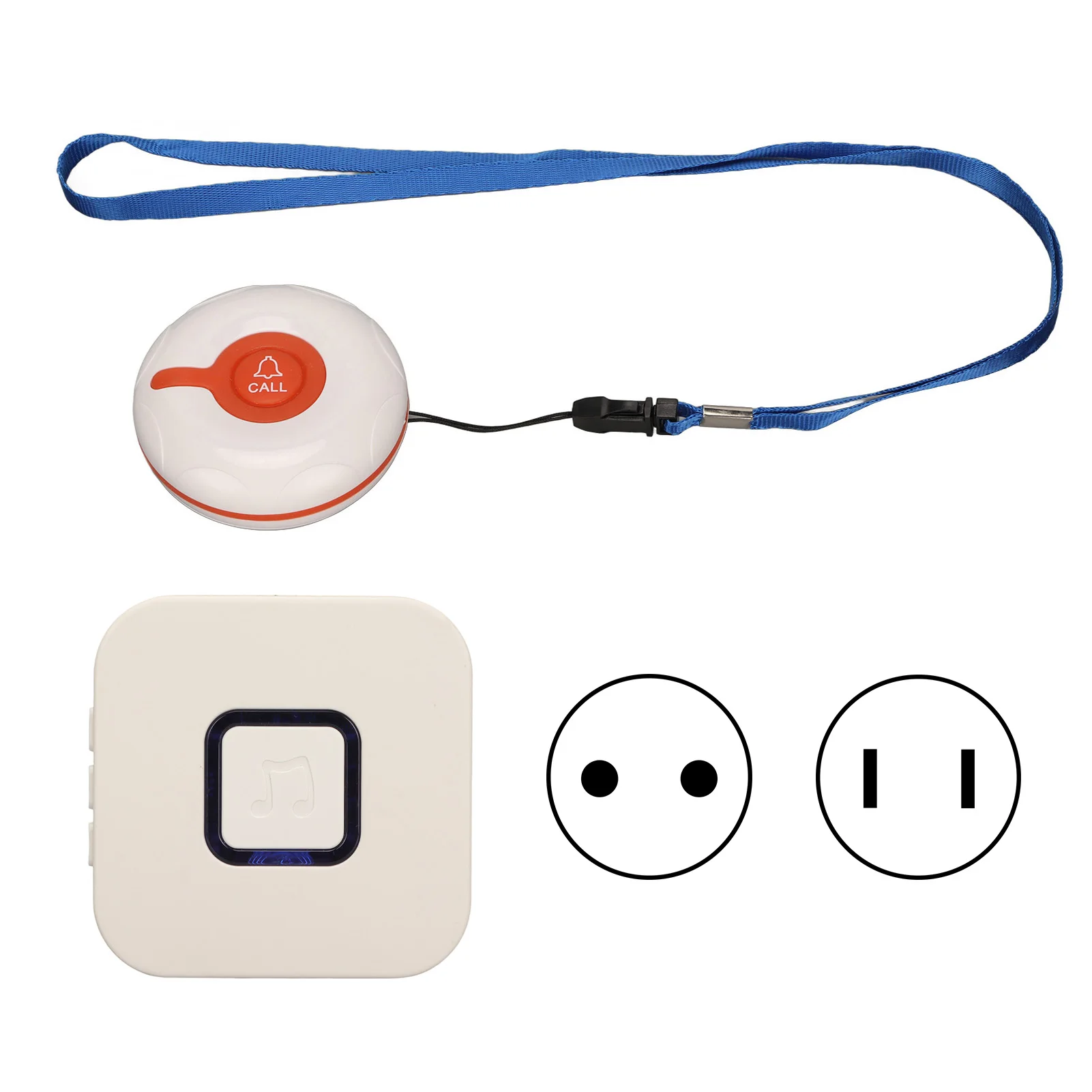 

Беспроводная система оповещения для медсестер, 38 мелодий, 100-240В, 4 уровня громкости, водонепроницаемый пейджер для вызова пациентов, 1 на 1, для больниц