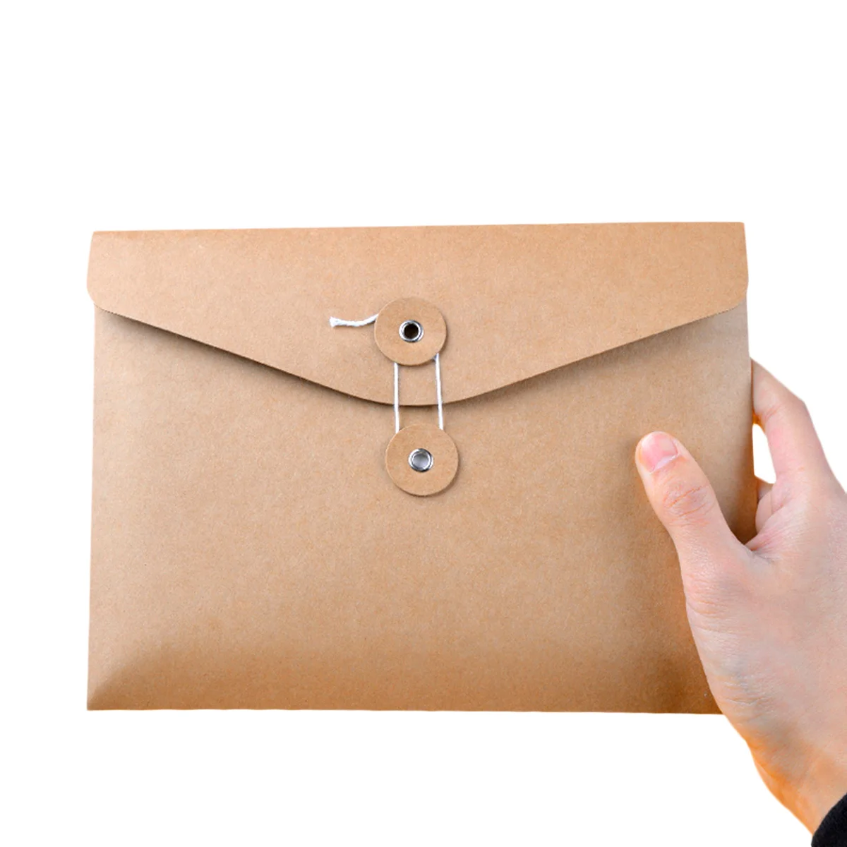 

10 шт., сумка для файлов, крафт-бумага A5, органайзер для документов, портативный держатель в стиле ретро для офиса, школьные файлы, дорожная сумка