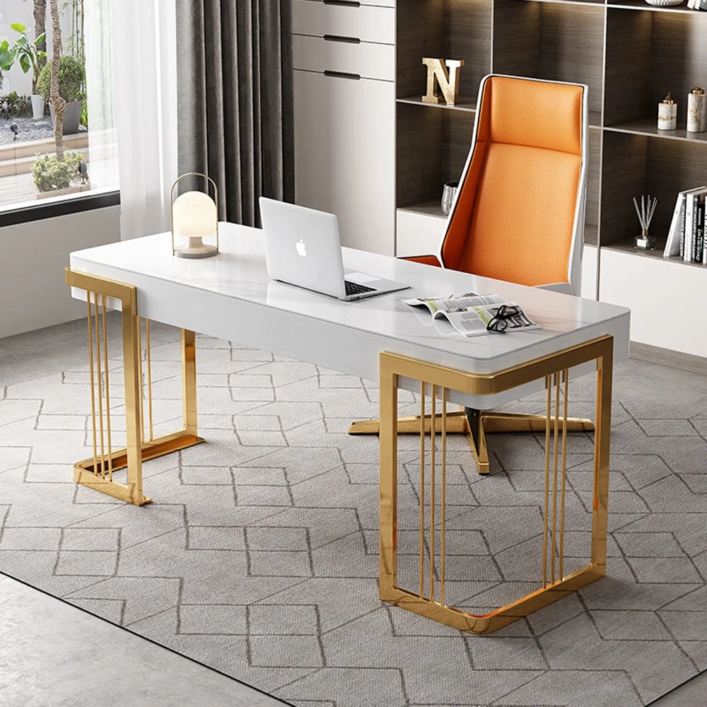 

#Home Office Furniture Office Desks Writing Table Modern Luxury Home Executive Office