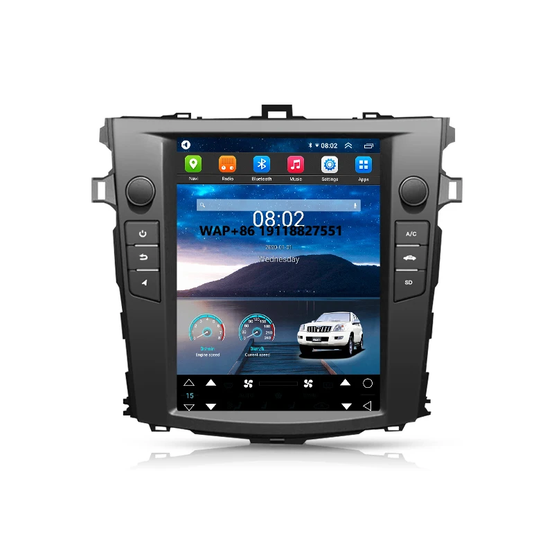 

Android13 Carplay for 2007-2012 Auto for Screen Car Radio GPS Navigation Multimedia Player Stereo 2Din Wifi