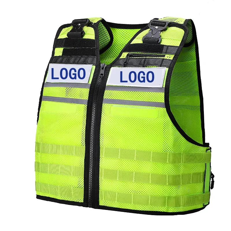 Schnell abnehmbares Netz, taktische Molle-Weste, multifunktional, robust, atmungsaktiv – Detail 1